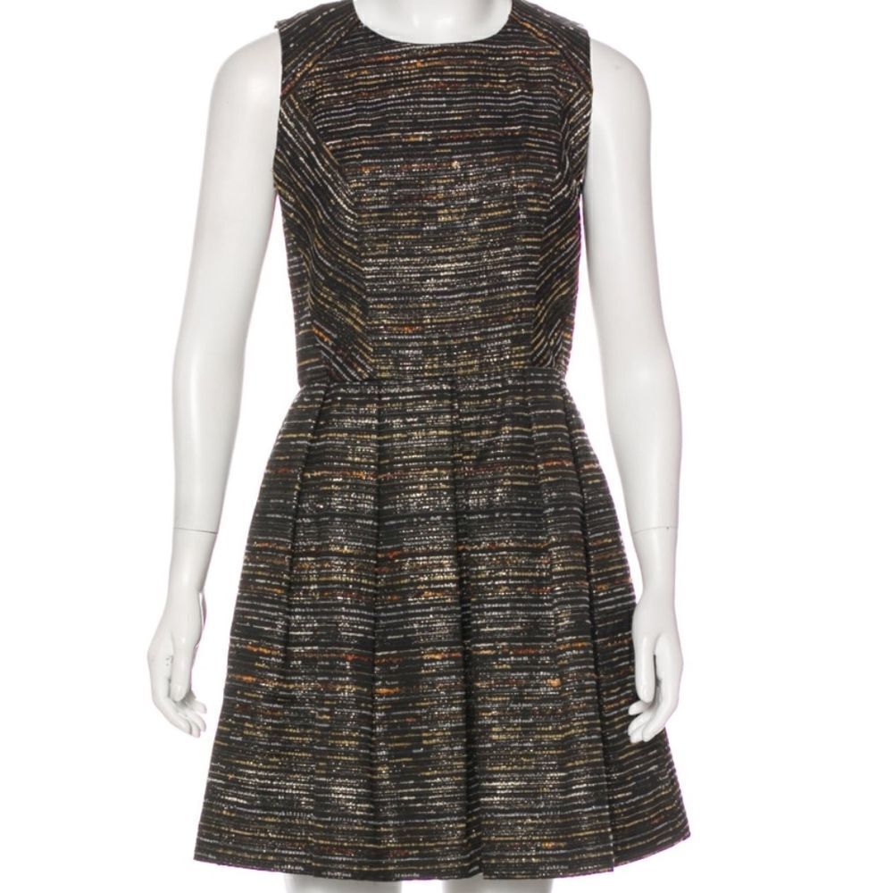 💛 Shoshanna Tweed A-Line Dress